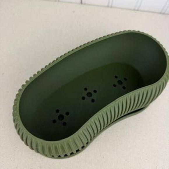 Terra Planter, Indoor Planter with Drainage Tray, Tabletop Planter, Ridged - Picture 4 of 11